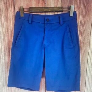 Lululemon Athletica Royal Blue Men's Flat Front Shorts